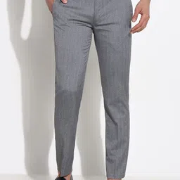 SHOWOFF Men Comfort Slim Fit Low-Rise Trousers-picture-25