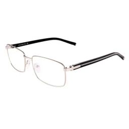 CHARRIOL Silver Rectangular Eye Frames For Men-image-8