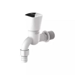 SUPREME Crown Series Garden Tap Quarter Turn Plastic, Milky White-image-10