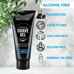 Mancode Foaming Shave Gel for Men - 100 ml image 4