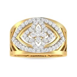 PC Jeweller Autumn 18k Gold Ring for Women-picture-44