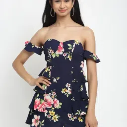 Global Republic Multicolor Floral Print Tunic-image-9