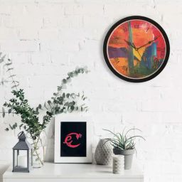 eCraftIndia Designer Round Analog Black Wall Clock-image-76