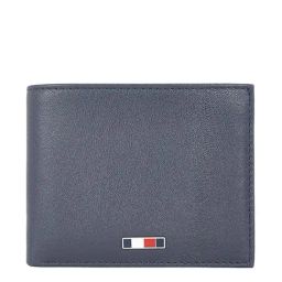 Tommy Hilfiger Tumblr Navy Casual Leather Bi-Fold Wallet for Men-picture-45