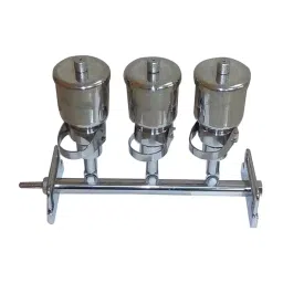 Labpro 243 Sterility Three Test with Stainless Steel Flask & Clamps-14
