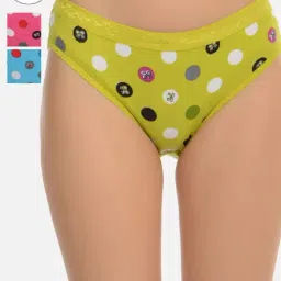 mod & shy Multicolor Geometric Print Panty (Pack of  3)-picture-11