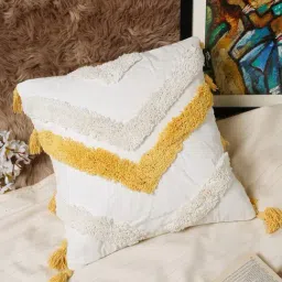 HOSTA HOMES White Cotton Cushion Covers - Set of 2-image-35