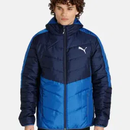 Puma Navy & Blue Regular Fit Bomber Jacket-picture-26