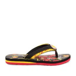 Campus Kids Black & Red Flip Flops-image-15