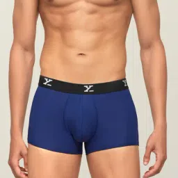 XYXX Blue Regular Fit Trunks-picture-20