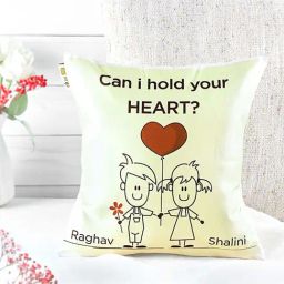 FNP Can I Hold Your Heart Printed Cushion-17