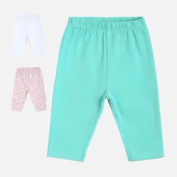 MINIKLUB Multi New Born And Baby Girls Ankle Length Legging-image-76