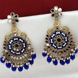ORBIS Gold-Plated Alloy Earrings-image-90