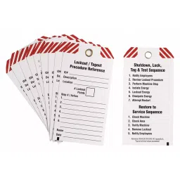 BRADY Lockout Tag Lockout/Tagout Procedure Reference, 489L72-image-75
