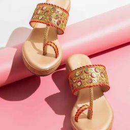 Inc.5 Women's Gold Toe Ring Wedges-image-94