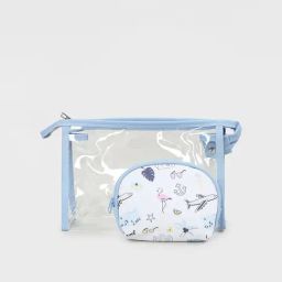 Ginger by Lifestyle Blue Transparent Pouch with Pouch-image-51