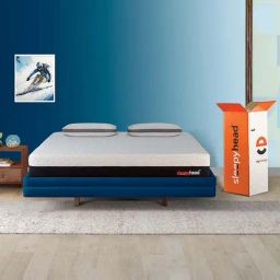 Sleepyhead Sense White Memory Foam 3 Zoned BodyIQ Orthopedic Mattress With Cooling Tech-25