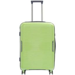 United Colors of Benetton Opal Green 8 Wheels Medium Hard Cabin Trolley Bag-image-24