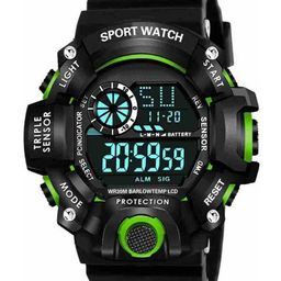 Hala Men Solid Round Tang Regular Digital Watch image 5
