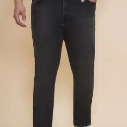 John Pride Black Cotton Regular Fit Jeans-image-65
