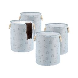 Aura Blue Set of 4 Regular Multi-Utility Organisers-21