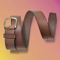 Woodland Tan Leather Casual Belt for Men-picture-2