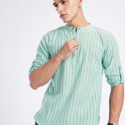 Anouk Rustic Striped Straight Kurta-picture-38