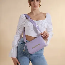 Juicy Couture Lilac Romana Cross Body Bag-picture-18