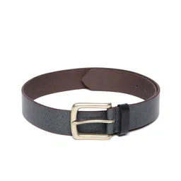 THe VerTicaL Men Textured Leather Formal Belt-image-43