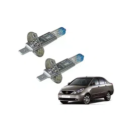 Auto Pearl Sapphire Series H1 Cool Blue Halogen Head Light Bulb (100 W, 12 V, 2 Bulbs) Compatible with Indigo-26