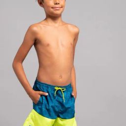 OLAIAN By Decathlon Kids Multicolor Swim Shorts-image-55