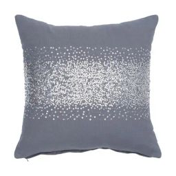 Maspar Dazzle Grey Cotton Printed 4 Seater Runner & Cushion Cover - Set of 4-picture-23