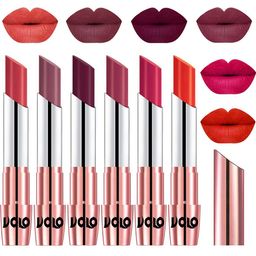 VOLO Set Of 6 Creme Matte Lipstick - 3.5g Each-36