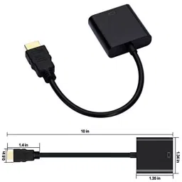PremiumAV HDMI to VGA Adapter Black, MST-822 image 5