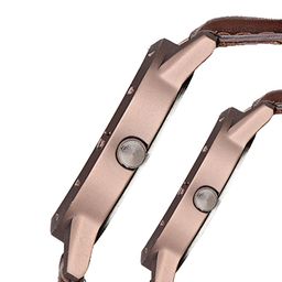 WM Men White & Peach-Coloured Analogue Watch DDWM-034 image 3