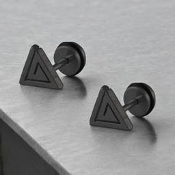 fabula Geometric Studs Earrings-image-42