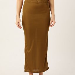 Ms.Lingies Solid Saree Shapewear-image-61