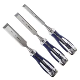 Irwin 3 Piece Steel Wood Chisel Set, 1.0 in, 1/2 in, 3/4 in Blade Width, 10503419-picture-27