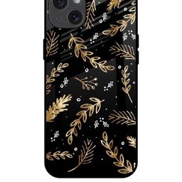QRIOH Floral Printed iPhone 15 Plus Back Case Mobile Accessories-image-68