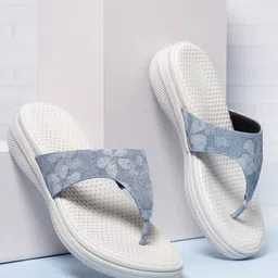 Indifeet Women Printed Open Toe Comfort Sandals-10
