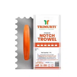 Trimurti 8 mm Notch Trowel for Tiles and Stone Fixing-picture-1