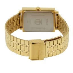 Titan Karishma Refresher Men Gold Analogue watch NL1715YM02 image 4