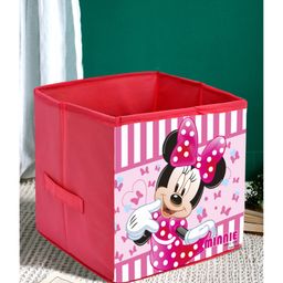 Disney By Kuber Fun Homes Disney Minnie Mouse Non Woven Foldable Storage Box - Pink-2