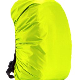 Karbd Rain Cover & Dust Protection Cover For School Bags Laptop Backpacks - Neon Green-image-3