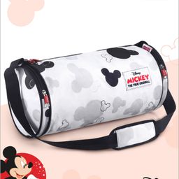 Babyhug Disney Mickey Mouse Travel Bag - White-10