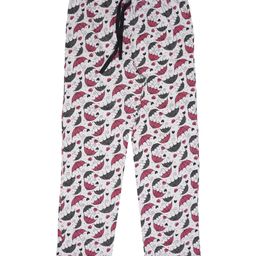 F&S Cotton Spandex Umbrella Printed Pant - Grey-image-82