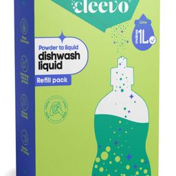 Cleevo Natural Dishwash Liquid, Refill Pack, Non-Toxic, Eco-Friendly, Powder to Liquid, Lime, 1L-image-49