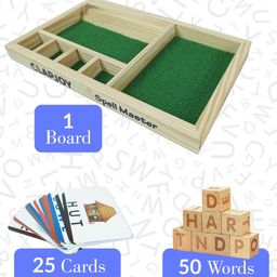 CLAPJOY Spell Master Spelling Game - Multicolour image 2