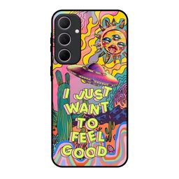 QRIOH Space Trip Printed Samsung Galaxy A35 5G Silicone Back Case-image-87