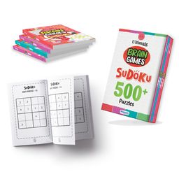 Majestic book club The Ultimate Brain Games- Sudoku for Children and Adults: Set of 4 Books Brain Booster Activity for kids More than 500 Activity Varying levels of difficulty from easy to hard image 4